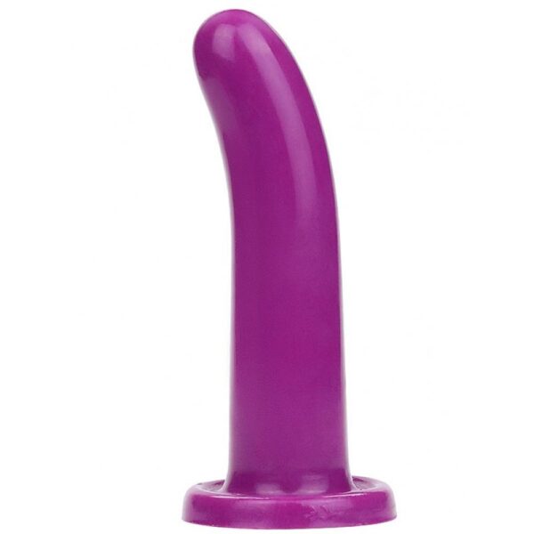 LoveToy Silicone Holy Dong Medium 5.5 " - Силиконовый фаллоимитатор, 14.5х3.2 см (фиолетовый)