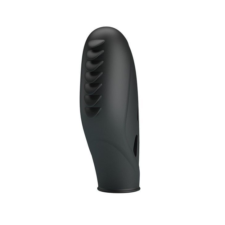 LyBaile Pretty Love Gilo Finger Vibrator Black - Насадка на палец, 7.8х2.8см (чёрный)