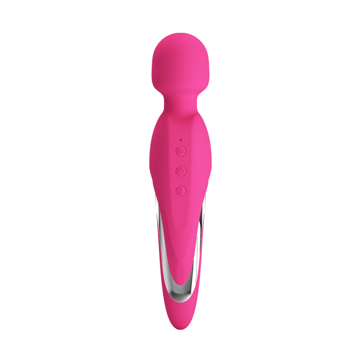 LyBaile Pretty Love Micheal Heat Massager Pink - Вібратор-мікрофон з функцією нагріву, 21х4 см (рожевий)