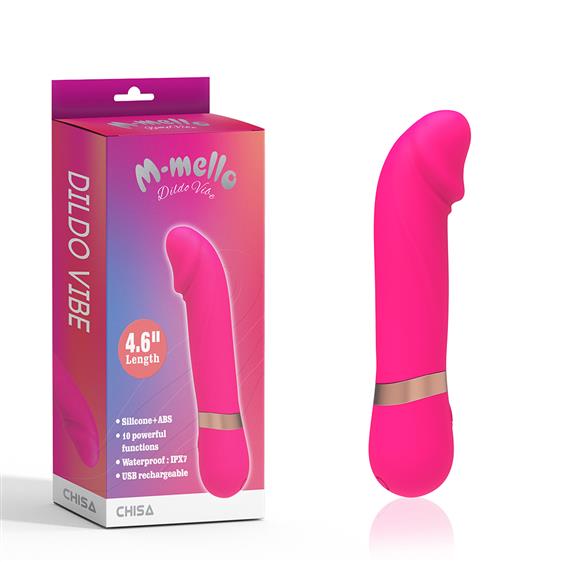 Вібратор - M-Mello Dildo Vibe 4.6"