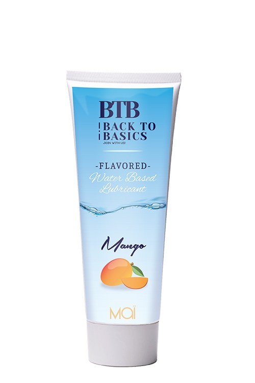 MAI BTB Flavored Mango мастило на водній основі з ароматом манго, 75 мл