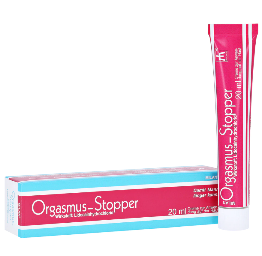 Milan Orgasmus Stopper - Крем для продления полового акта, 20 мл