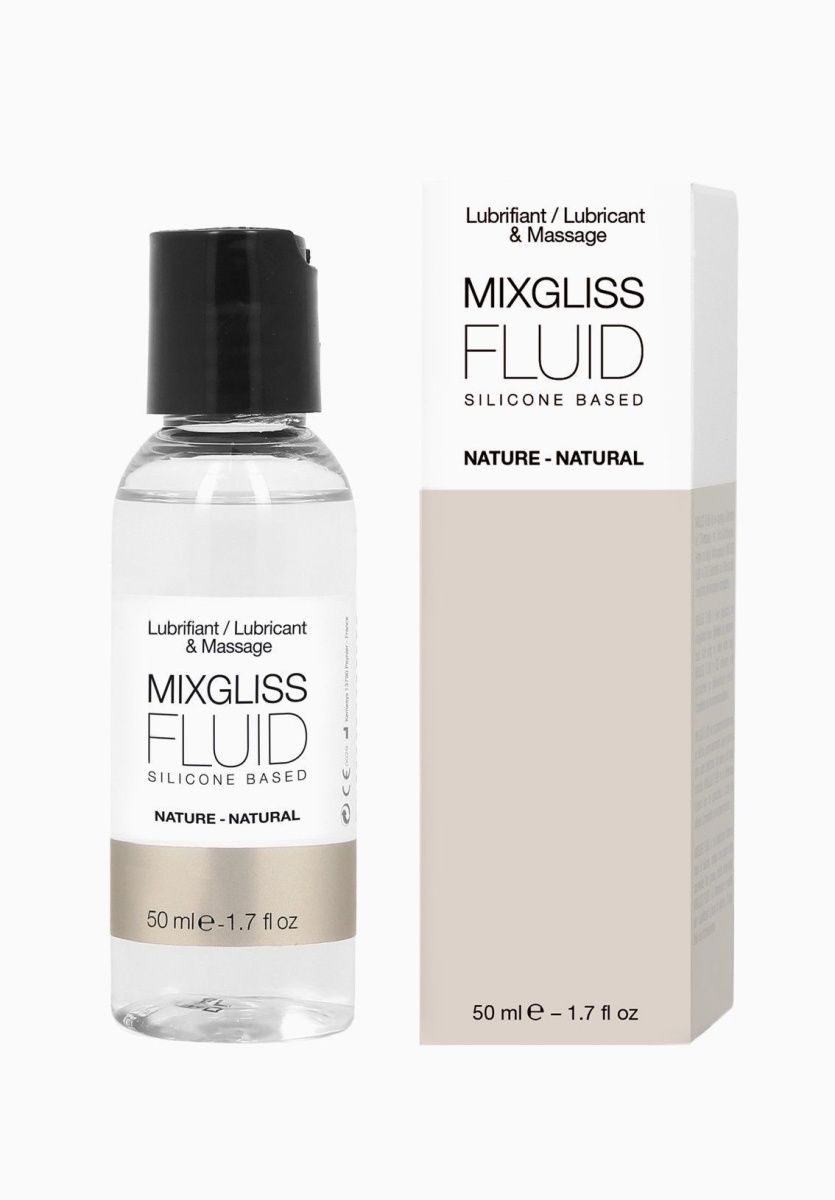 MixGliss FLUID NATURE – Лубрикант на силіконовій основі без запаху, 50 мл.