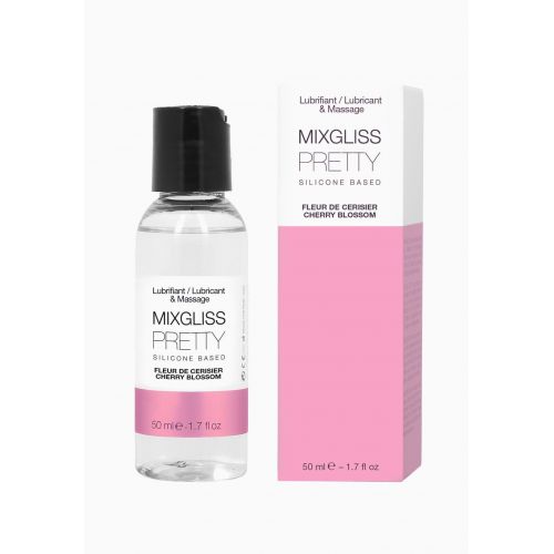 MixGliss Pretty-Fleur Cerisier – Лубрикант на силіконовій основі з ароматом квіток вишні, 50 мл.