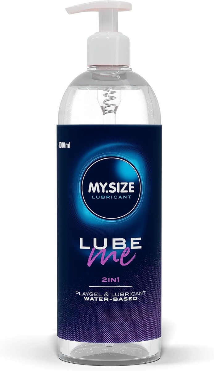 My.Size Lube Me 2in1 - Лубрикант на водній основі, 1000 мл