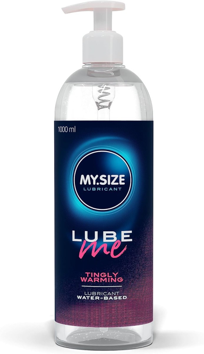 My.Size Lube Me Tightly Warming - лубрикант, що розігріває на водній основі, 1000 мл