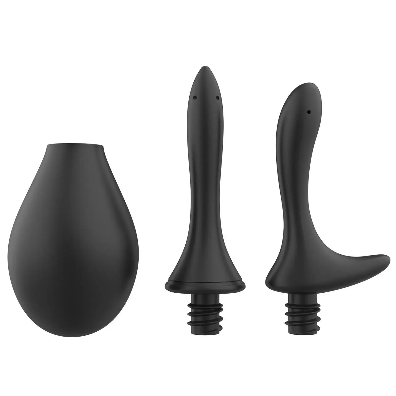 Nexus Anal Douche Set 250 ml Douche with Two Silicone Nozzles - Анальний душ, 250 мл