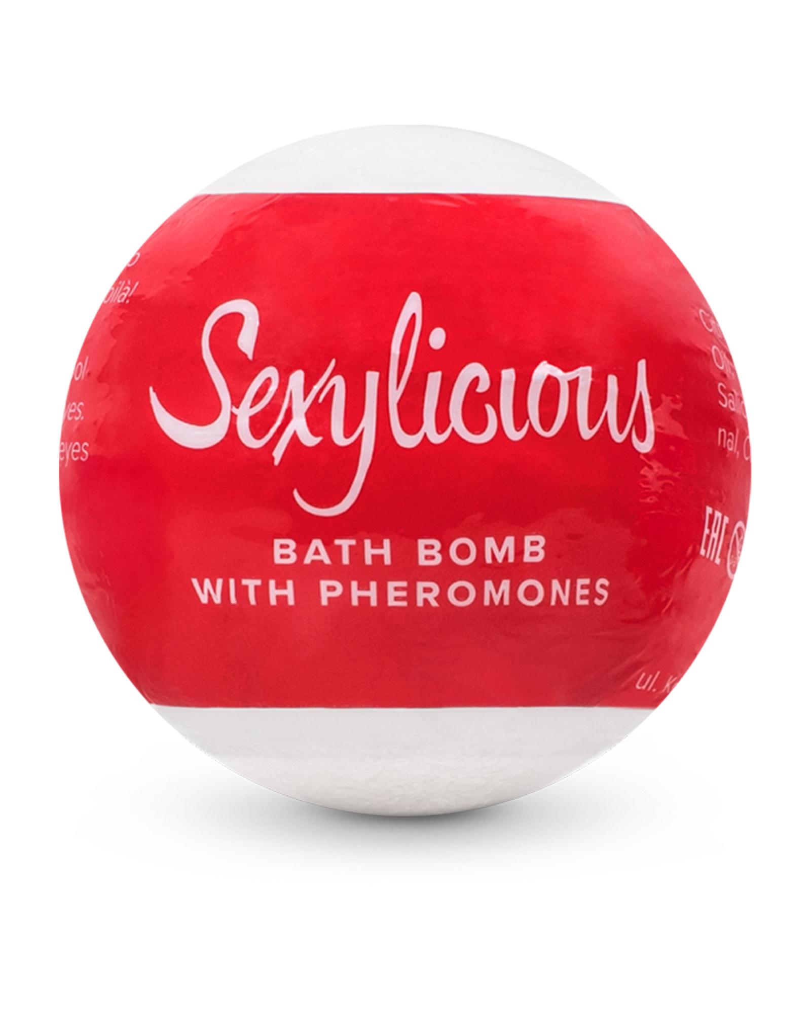 Obsessive - Bath bomb with pheromones - Sexy - Бомбочка для ванны с феромонами