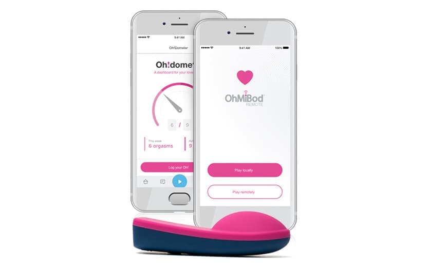 OhMiBod - blueMotion App Controlled Nex 1 2nd Generation - клиторальный вибратор в трусики с дистанционным управлением