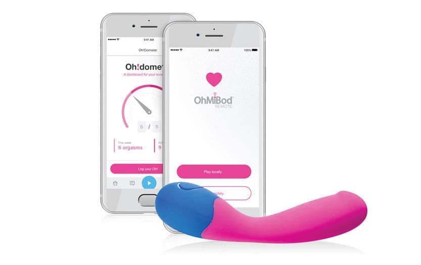 OhMiBod - blueMotion App Controlled Nex 2 - Вибратор, 16.5х3.2 см