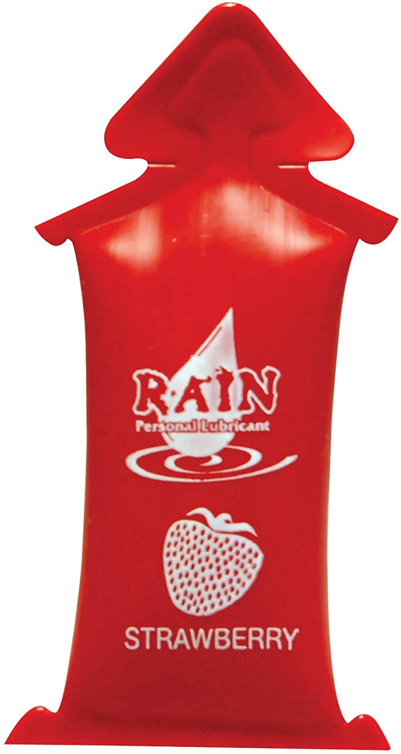 ONE Rain FunTastic Flavors - лубрикант на водній основі, 7,5 мл (полуниця)