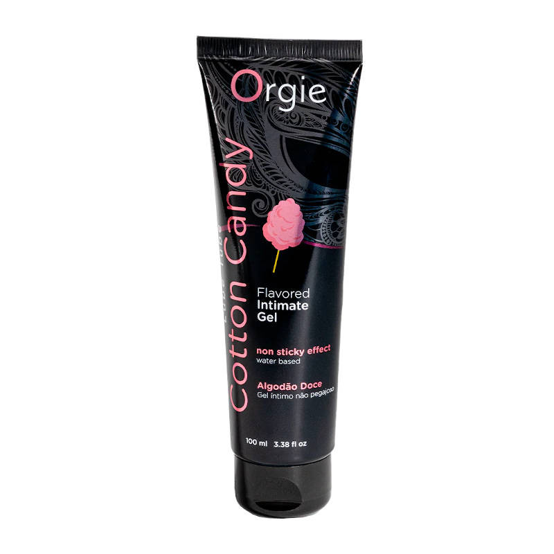 Orgie Lube Tube Cotton Candy - оральний лубрикант зі смаком цукрової вати, 100 мл