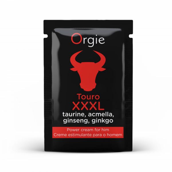 Orgie Touro XXXL Erection Cream - Крем для увеличения пениса и усиления эрекции пробник, 2 мл