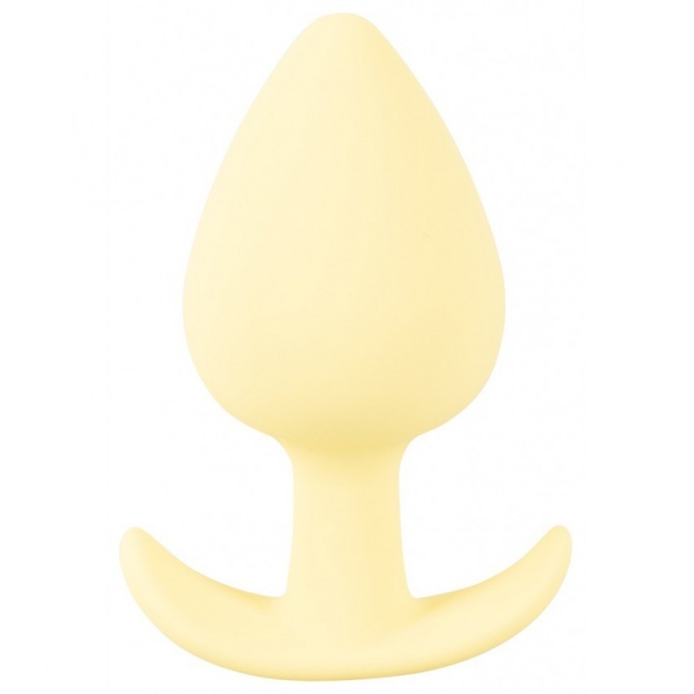 Orion Cuties Mini Butt Plug Yellow - Анальний затор, 6,5х3,1 см (жовтий)