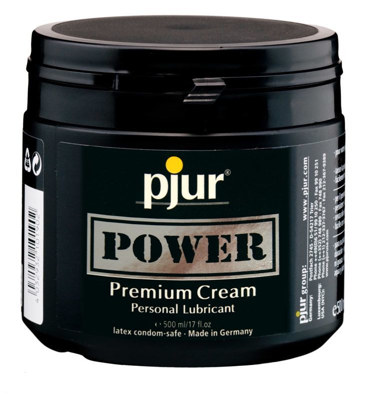 Pjur Power Premium Cream - смазка для фистинга и анального секса на гибридной основе, 500 мл