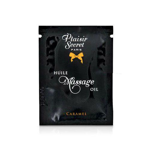 Plaisirs Secrets Caramel - Пробник массажного масла, 3 мл