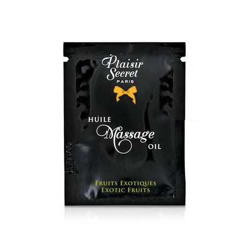 Plaisirs Secrets Exotic Fruits - Пробник массажного масла, 3 мл