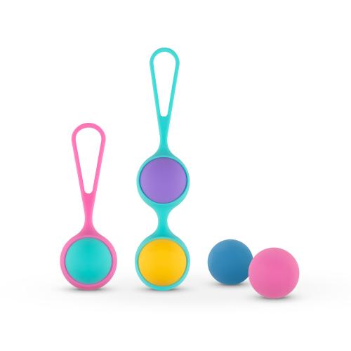 PMV20 Vita - Kegel Ball Set - Набор вагинальных шариков, (разноцветный)