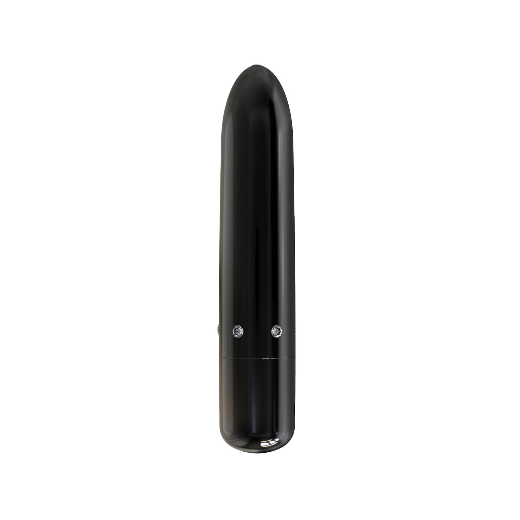 PowerBullet - Pretty Point Rechargeable Black - вибропуля, 10х1.9 см (чёрный)