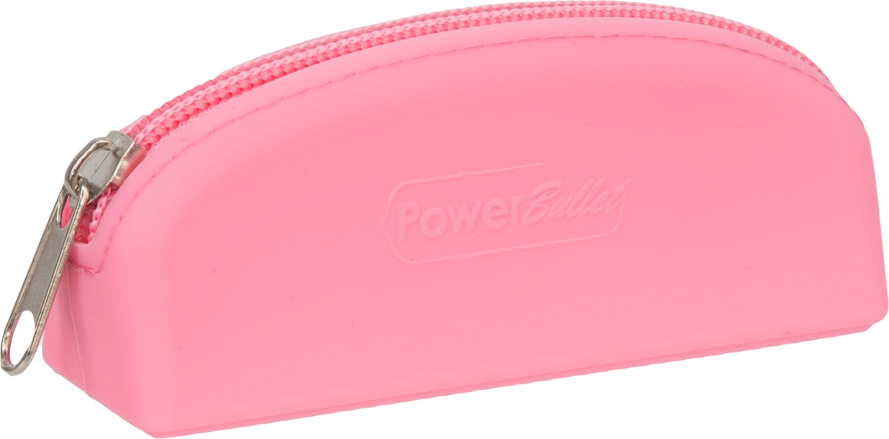 PowerBullet - Silicone Zippered Bag Pink - сумка для зберігання секс-іграшок (рожевий)