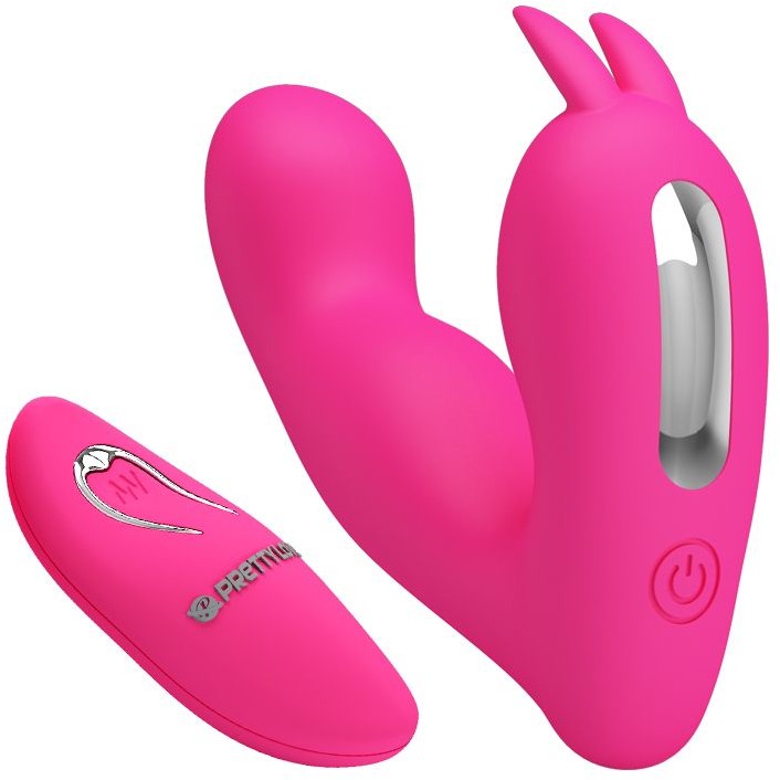 Pretty Love Josephine G-spot Massager Pink - Вібратор з пультом дистанційного керування, 10.9х2.7 см (рожевий)