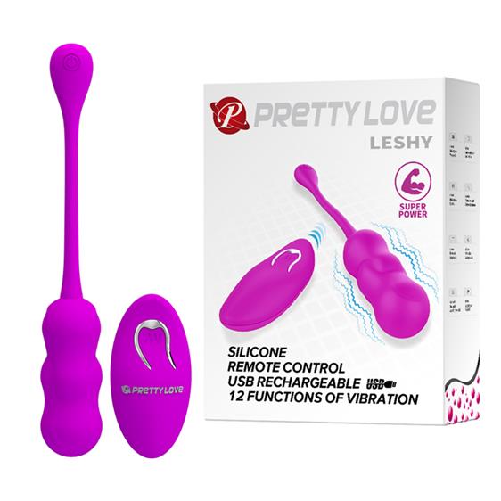 Віброяйце - Pretty Love Lechy Vibrating Egg Purple