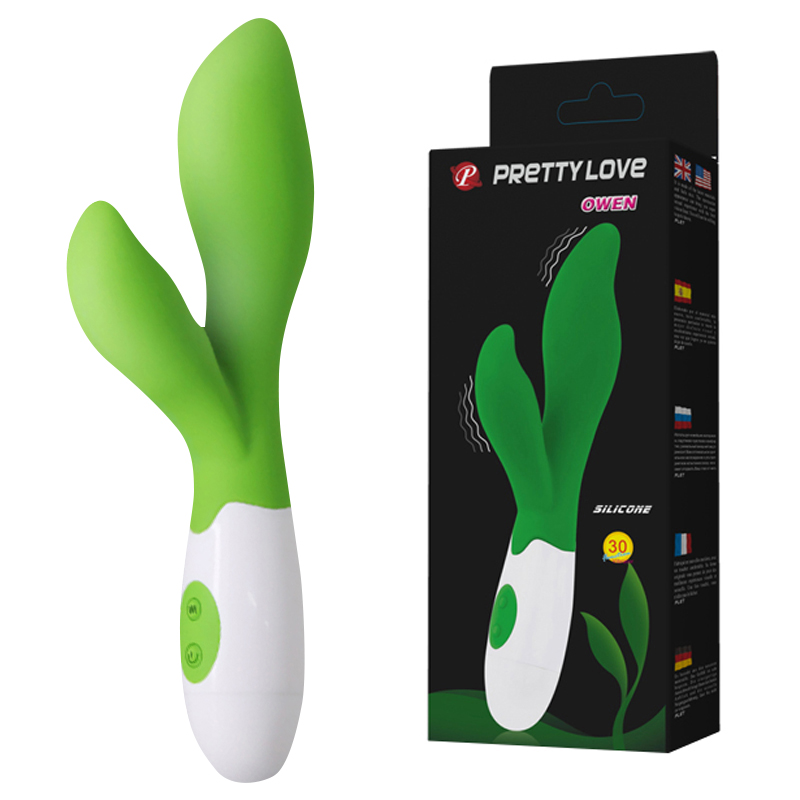 Вибратор - Pretty Love Owen Vibrator Green