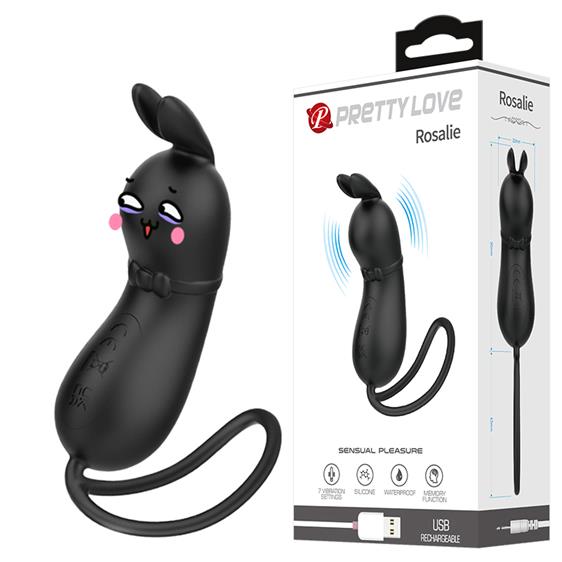 Вибростимулятор - Pretty Love Rosalie Vibro Stimulator Black