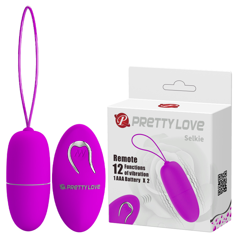 Виброяйцо - Pretty Love Selkie Vibrating Egg Purple