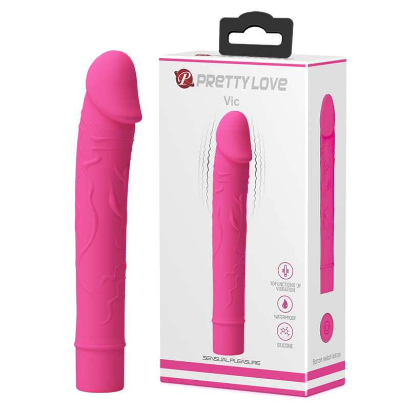 Вібратор - Pretty Love Vic Vibrator Pink