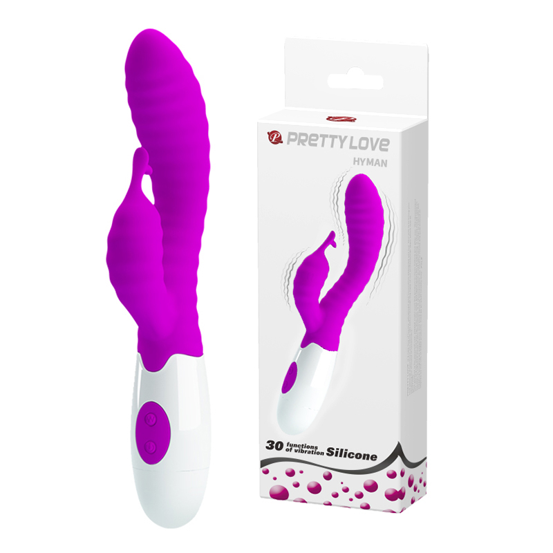 Вібратор - Pretty Love Hyman Vibrator Purple