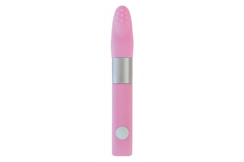 Qvibry Mini Vibe Pink - Мініатюрний вібратор, 12х2 см