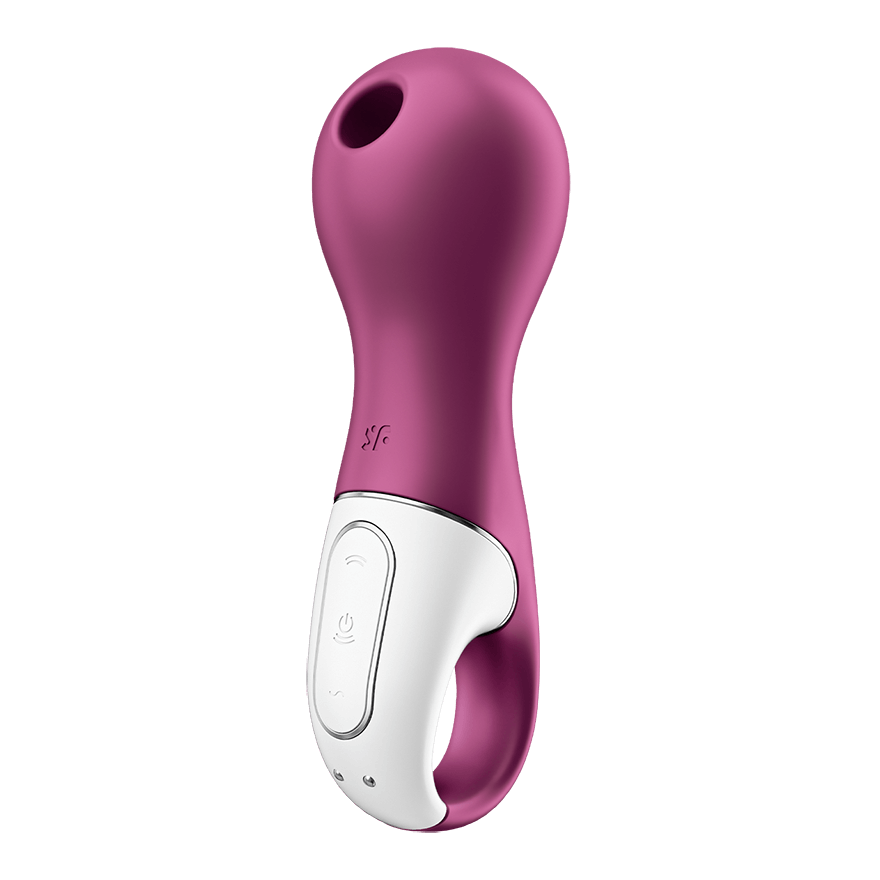 Satisfyer Lucky Libra - Масажер з вакуумною стимуляцією, 15х5 см (бузковий)