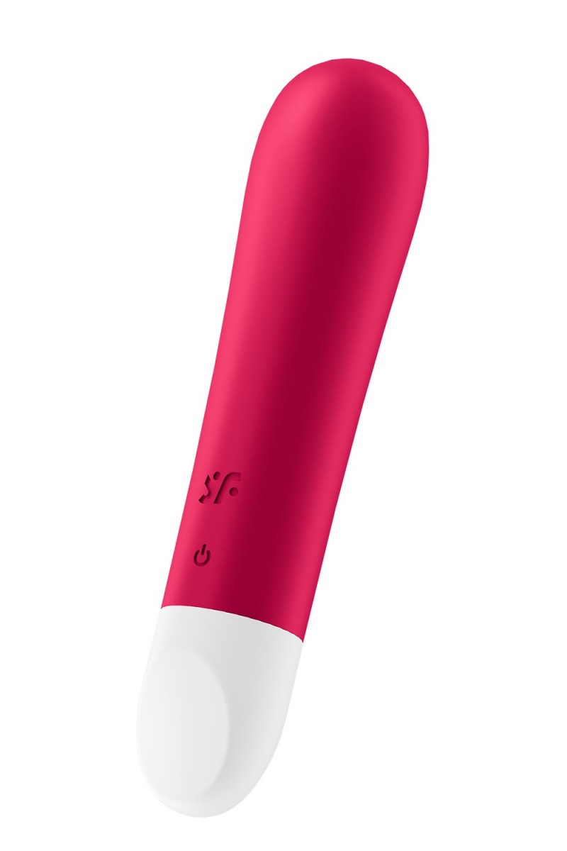 Satisfyer Ultra Power Bullet 1 - Вибропуля, 10,7х2,5 см, (красная)