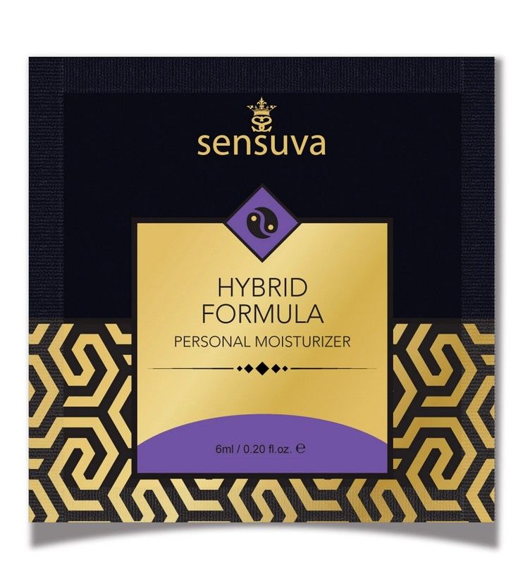 Sensuva - Hybrid Formula - Пробник съедобной смазки на гибридной основе, 6 мл