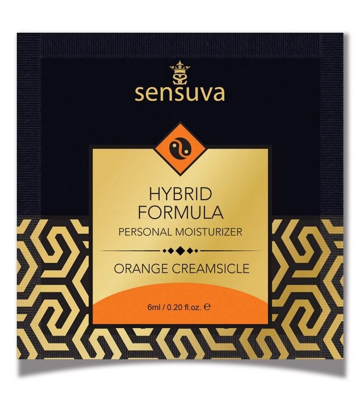 Sensuva - Hybrid Formula Orange Creamsicle - Пробник лубриканту на гібридній основі, 6 мл.