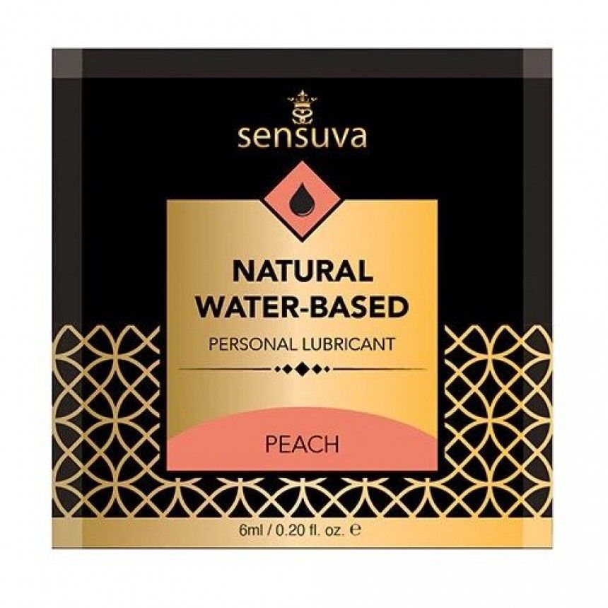 Sensuva - Natural Water-Based Peach - Пробник, 6 мл