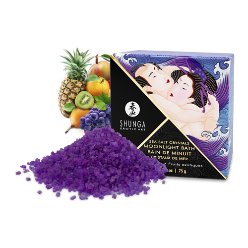 Shunga Moonlight Bath Exotic Fruits – сіль Мертвого моря з ароматом екзотичних фруктів, 75 мл.