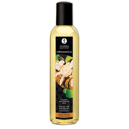 Органічне масажне масло Shunga Massage Oil Organic Мигдаль, 170 мл