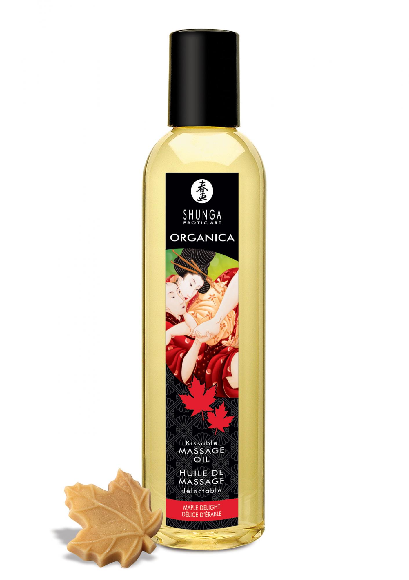 Shunga ORGANICA Maple Delight Органическое массажное масло, 250 мл