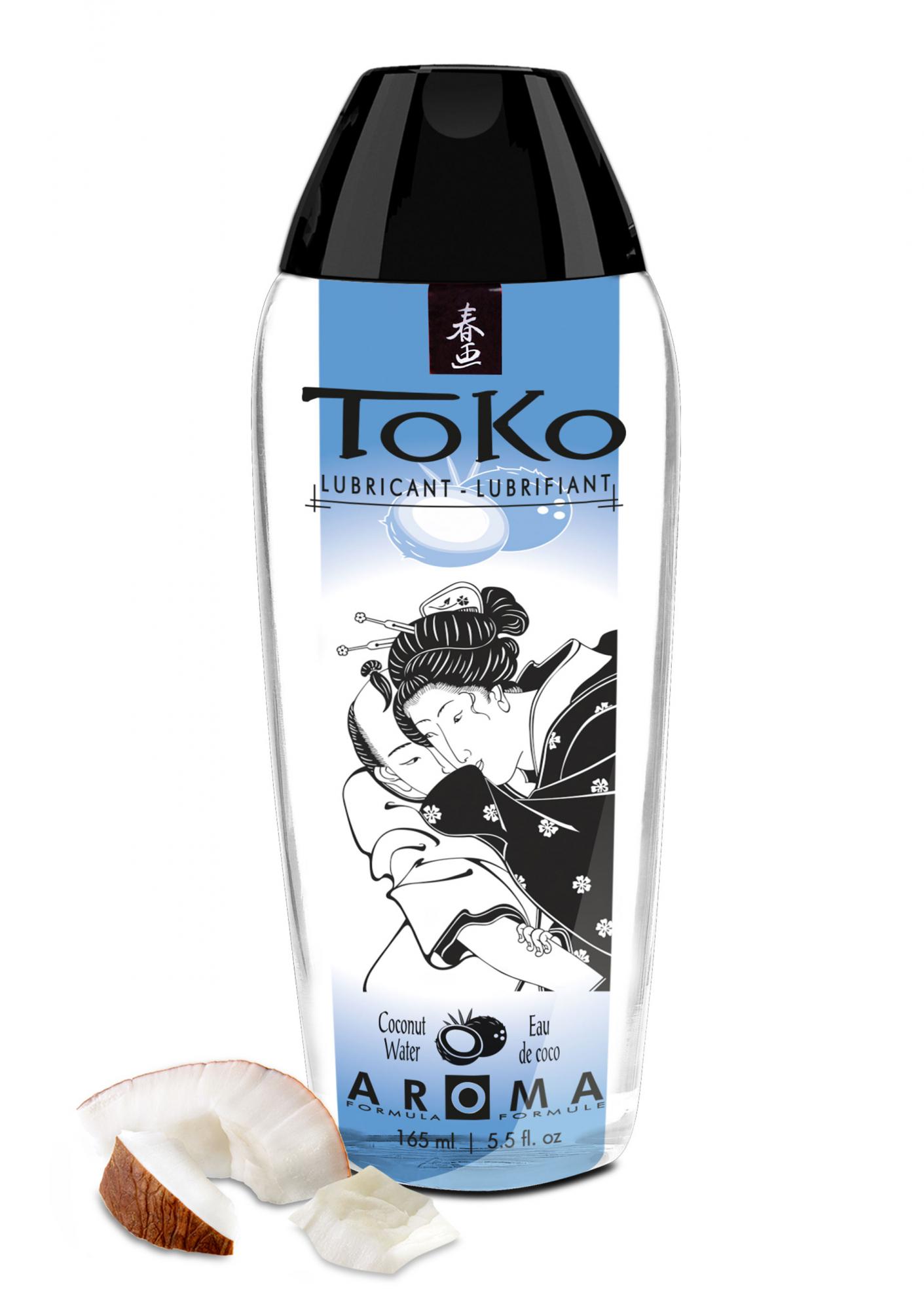 Shunga Toko Aroma Lubricant Coconut - оральний лубрикант зі смаком кокосу, 165 мл