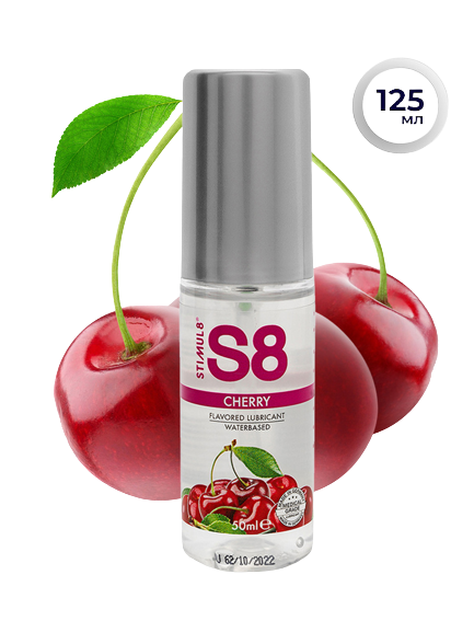 Stimul8 Flavored water based Lube лубрикант 125 мл. (вишня)