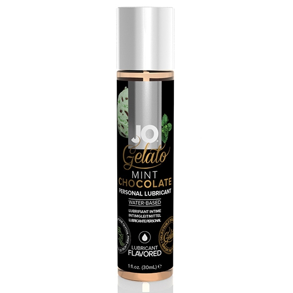 System JO - Gelato Mint Chocolate Lubricant - оральний лубрикант зі смаком м'ятного шоколаду, 30 мл