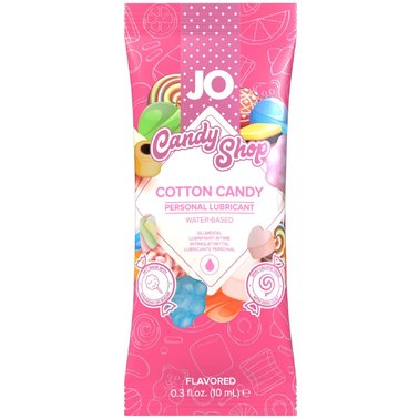 System JO H2O - Cotton Candy - Пробник лубриканту, 10 мл