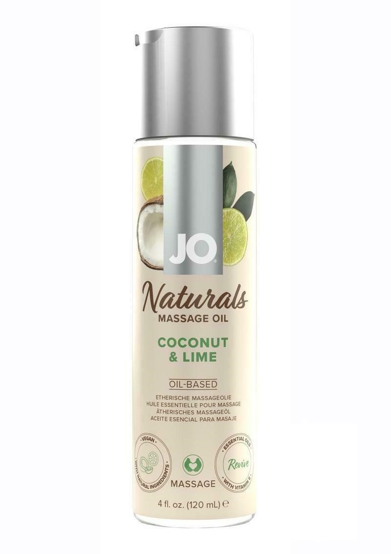 System JO - Naturals Massage Oil - Coconut & Lime - Масажна олія, 120 мл