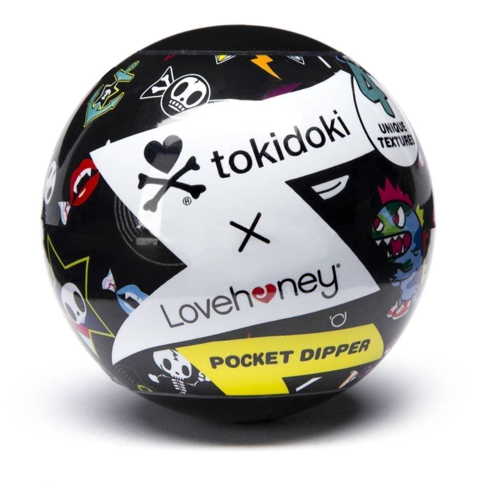 Tokidoki Pleasure Cup Crossbones - Мастурбатор-яєчко, 5х2 см