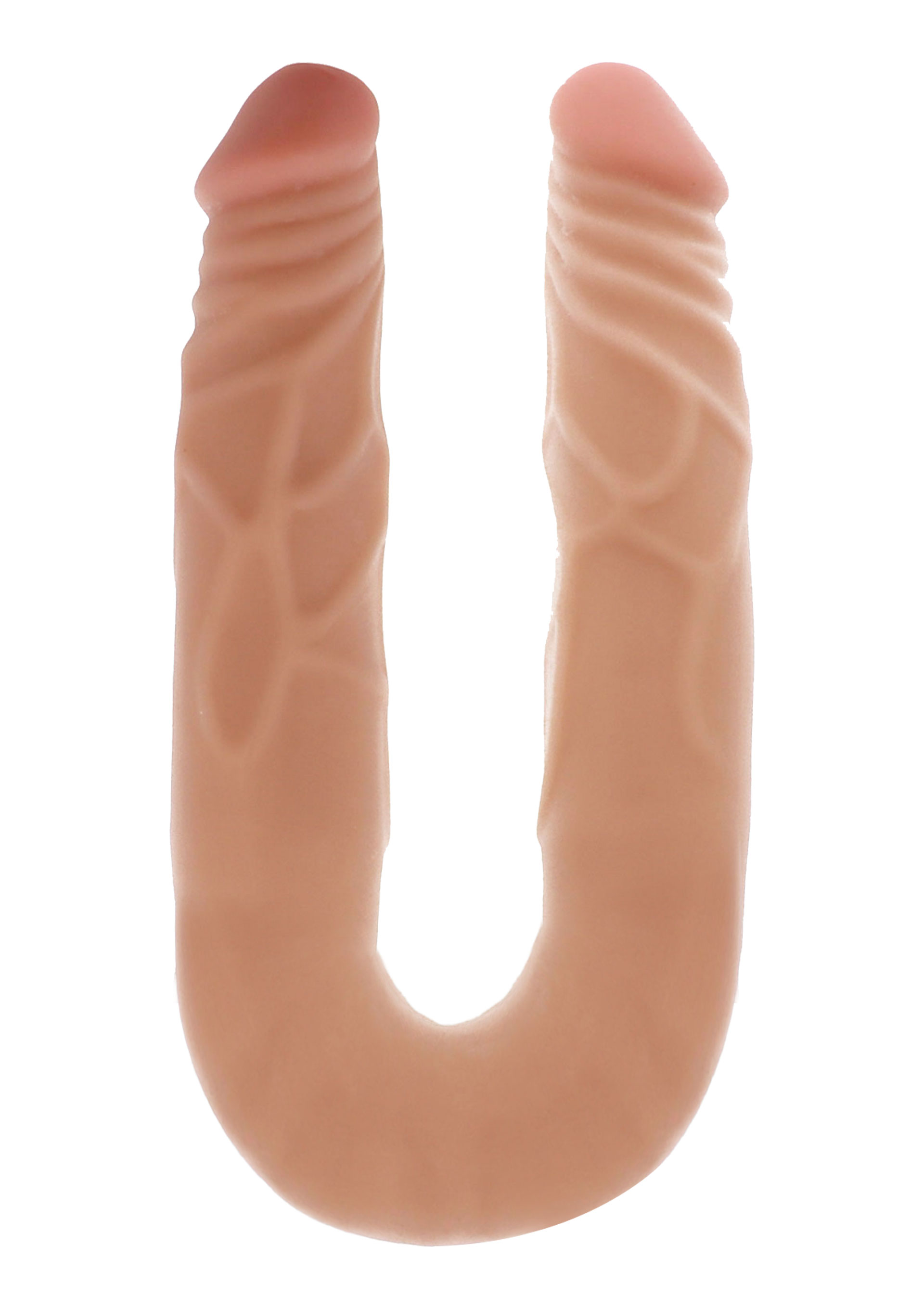 Toy Joy Double Dong 14 inch - Реалистичный двойной фаллоимитатор для двойного удовольствия, 35.5х3.5 см, (телесный)