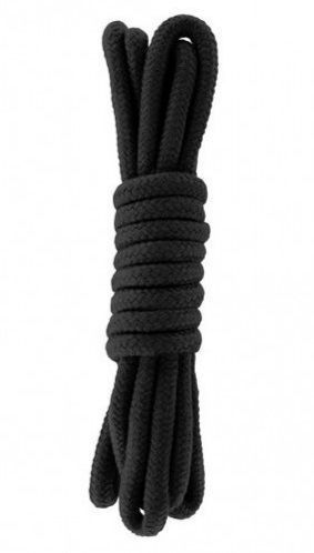 Веревка для бондажа Bondage Rope, 3 м, Black