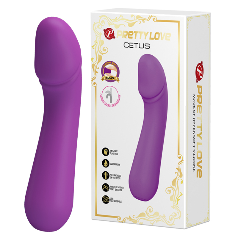 Вібратор - Pretty Love Cetus Vibrator Purple