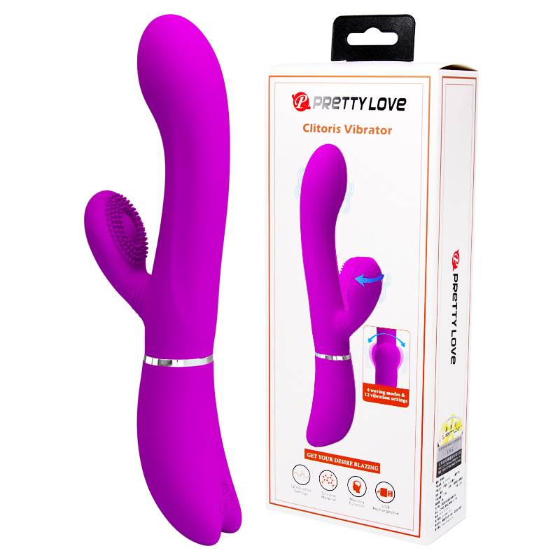 Вибратор - Pretty Love Clitoris Vibrator Pink